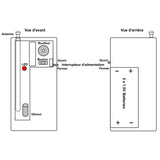 Une 12 Boutons Télécommande Sans Fil Contrôler 12 Alarmes Rappel (Modèle: 0020173)