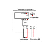 1 Canal CC 10A Étanche Kit Interrupteur Sans Fil avec Télécommande (Modèle: 0020424)