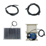 Kit panneau solaire 12V avec régulateur de charge et batterie lithium 5600mAh (Modèle: 0010205)