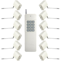 CC Kit Télécommande Sans Fil avec 12 Interrupteurs Radio et 1 Émetteur (Modèle: 0020359)