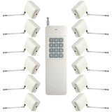 CC Kit Télécommande Sans Fil avec 12 Interrupteurs Radio et 1 Émetteur (Modèle: 0020359)