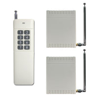 Deux 4 Canaux 9V 12V 24V Interrupteurs Radio et Une Télécommande Sans Fil (Modèle: 0020386)