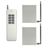 Deux 4 Canaux 9V 12V 24V Interrupteurs Radio et Une Télécommande Sans Fil (Modèle: 0020386)