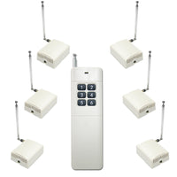 Kit Interrupteur Télécommande Sans Fil CC - 6 Récepteurs et 1 Émetteur (Modèle: 0020431)