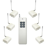 Kit Interrupteur Télécommande Sans Fil CC - 6 Récepteurs et 1 Émetteur (Modèle: 0020431)