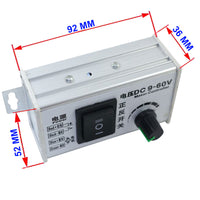 CC 10A Régulateur Vitesse pour 12V 24V Vérin Électrique (Modèle: 0044009)