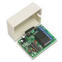 1 Voie Kit Interrupteur Sans Fil avec Télécommande et Moteur Électrique 12V (Modèle: 0020579)