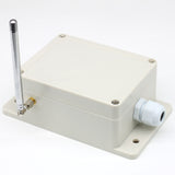 Récepteur Radio CC Interrupteur Sans Fil avec Sortie Relais 2 Canaux 10A (Modèle: 0020686)
