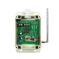 Longue Distance Étanche 1 Voie CC 10A Kit Interrupteur Sans Fil avec Télécommande (Modèle: 0020685)