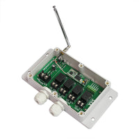4 Canaux Longue Distance 5km Télécommande Sans Fil Lampe avec CC 10A Interrupteur (Modèle: 0020224)