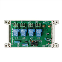 2 Canaux CC Interrupteur Sans Fil Récepteur Radio Pour 12V 24V Moteur (Modèle: 0020480)