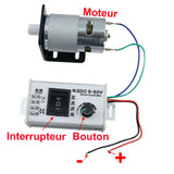 CC 10A Régulateur Vitesse pour 12V 24V Vérin Électrique (Modèle: 0044009)