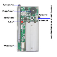 Une 6 Boutons Télécommande Sans Fil Contrôler 6 Alarmes Rappel (Modèle: 0020172)