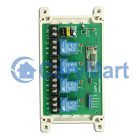 4 Canaux 220V 30A Sortie Relais Interrupteur Sans Fil ou Récepteur Radio (Modèle: 0020109)