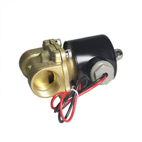 12V 24V 220V Électrovanne 3/4" 25MM Normalement Fermé (Modèle: 0022101)