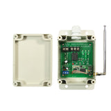 Longue Distance Étanche 1 Voie CC 10A Kit Interrupteur Sans Fil avec Télécommande (Modèle: 0020685)