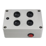 5000M 4 Touches Bouton Étanche Télécommande Sans Fil Émetteur Radio (Modèle: 0021066)
