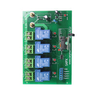 4 Voies CC 12V 24V Entrée Sortie 30A Étanche Interrupteur Sans Fil (Modèle: 0020474)