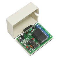 2 Canaux Interrupteur Sans Fil CC 6V 9V 12V 24V 10A Récepteur Radio (Modèle: 0020063)