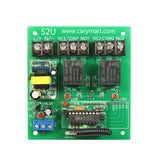 CA 220V Étanche Kit Interrupteur Télécommande Sans Fil avec Sortie Relais 2 Canaux (Modèle: 0020333)