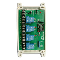 CC Kit Interrupteur Télécommande Sans Fil 8~80V 4 Voies 30A Relais (Modèle: 0020444)