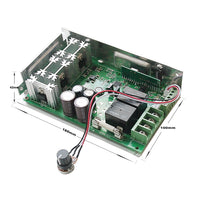 Télécommande Sans Fil Régulateur Vitesse du Moteur CC 12V 24V 30A (Modèle: 0020153)
