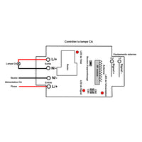CA 220V 30A Kit Télécommande Sans Fil avec Un Émetteur et 12 Récepteurs (Modèle: 0020740)