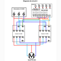 4 Canaux 380V Interrupteur Sans Fil ou Récepteur Radio