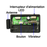 Une 8 Boutons Télécommande Sans Fil Contrôle 8 Alarmes avec Vibreur (Modèle: 0020177)