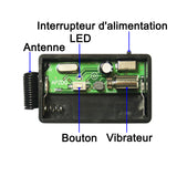 Mini Rappel Vibreur Télécommande Sans Fil Pour Vibrer 1 à 8 Fois (Modèle: 0020160)