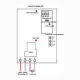 1 Canal 220V Entrée Sortie 30A Kit Interrupteur Sans Fil avec Télécommande (Modèle: 0020136)