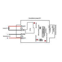 6 Étanche CC 30A Interrupteur Sans Fil et 1 Télécommande avec 6 Boutons (Modèle: 0020734)
