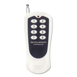8 Canaux CC 9V 12V 24V Interrupteur Sans Fil avec Télécommande 433MHz (Modèle: 0020037)