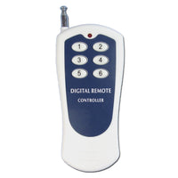 Kit Interrupteur Télécommande Sans Fil CC - 6 Récepteurs et 1 Émetteur (Modèle: 0020431)