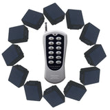 12 CC Mini Petite Taille Interrupteurs Sans Fil avec 1 Télécommande (Modèle: 0020630)