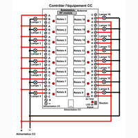 16 Canaux 12V 24V Interrupteur Sans Fil