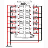16 Canaux 12V 24V Interrupteur Sans Fil