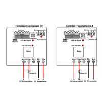CC 10A Étanche Interrupteur Sans Fil avec Sortie Relais 1 Canal (Modèle: 0020197)