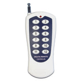 12 CC 12V Interrupteur Sans Fil et 1 Télécommande Radio avec 12 Boutons (Modèle: 0020494)
