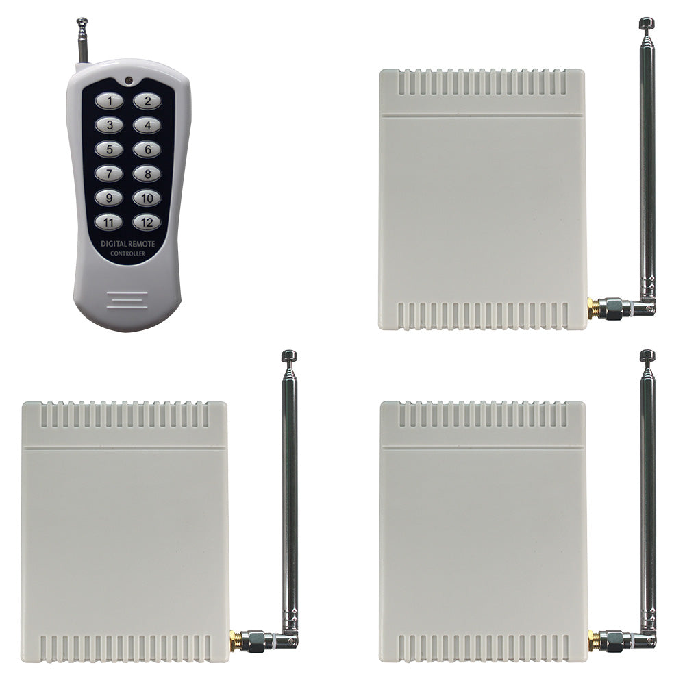 Kit Récepteur + 2 Télécommandes 433 MHz ELCART – Référence 111055000