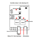 12V 24V 200kg Course 350mm Vérin Électrique avec Kit Télécommande Sans Fil (Modèle: 0020595)