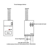 1 Canal CC 4~12V Mini Module Relais Kit Interrupteur Télécommande Sans Fil (Modèle: 0020643)