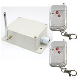 CA 220V Étanche Kit Interrupteur Télécommande Sans Fil avec Sortie Relais 2 Canaux (Modèle: 0020333)
