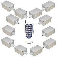 CA 220V 30A Kit Télécommande Sans Fil avec Un Émetteur et 12 Récepteurs (Modèle: 0020740)