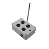 Longue Distance 1 km 4 Bouton Étanche Télécommande Sans Fil Émetteur Radio (Modèle: 0021069)