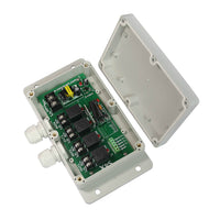 4 Canaux 220V Entrée Sortie 10A Kit Interrupteur Sans Fil Avec Télécommande (Modèle: 0020220)