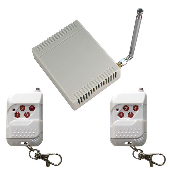4 Canaux 220V Kit Interrupteur Sans Fil Mémoire Avec Télécommande – Interrupteur  Télécommande Sans Fil