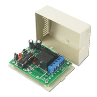 2 Km Kit Interrupteur Relais Télécommande Sans Fil CC 10A 1 Canal (Modèle: 0020250)
