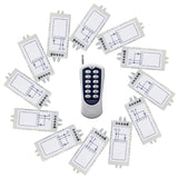 12 Canaux CA 220V Kit Interrupteur Sans Fil Pour Télécommande Lumière (Modèle: 0020625)