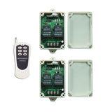 2 Canaux Kit Interrupteur Télécommande Sans Fil Pour Moteur Électrique 12V 24V (Modèle: 0020604)